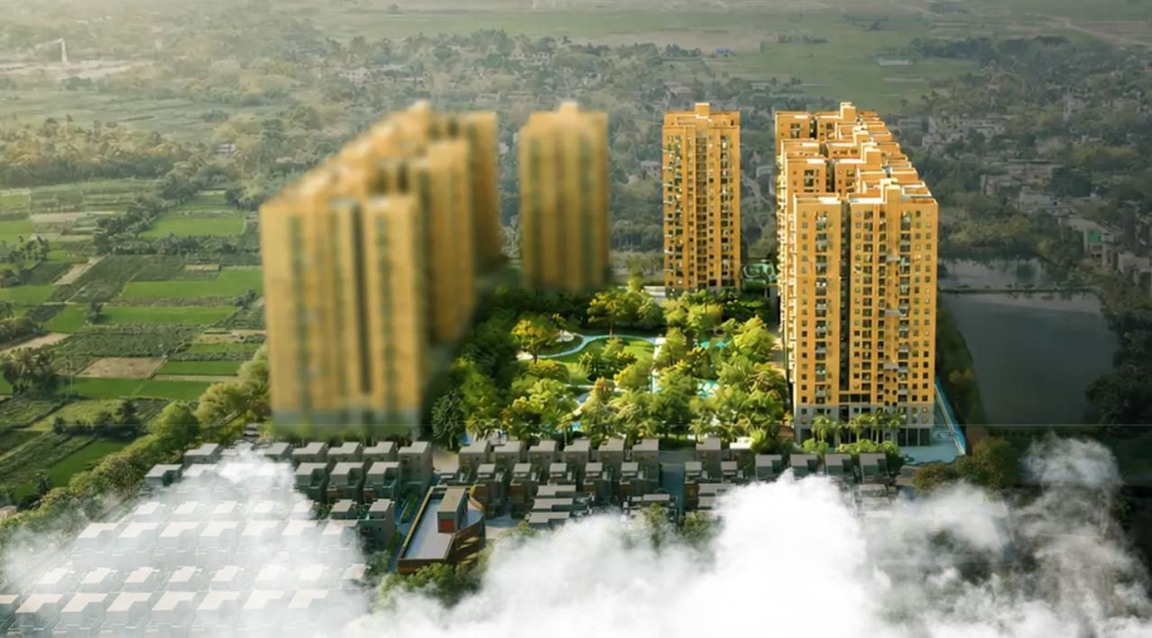 Vinayak 21 Acres High-Rise Towers Banner Layout