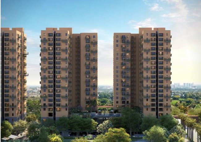 Vinayak 21 Acres G+21 High Rise Luxury Towers Elevation Render Image